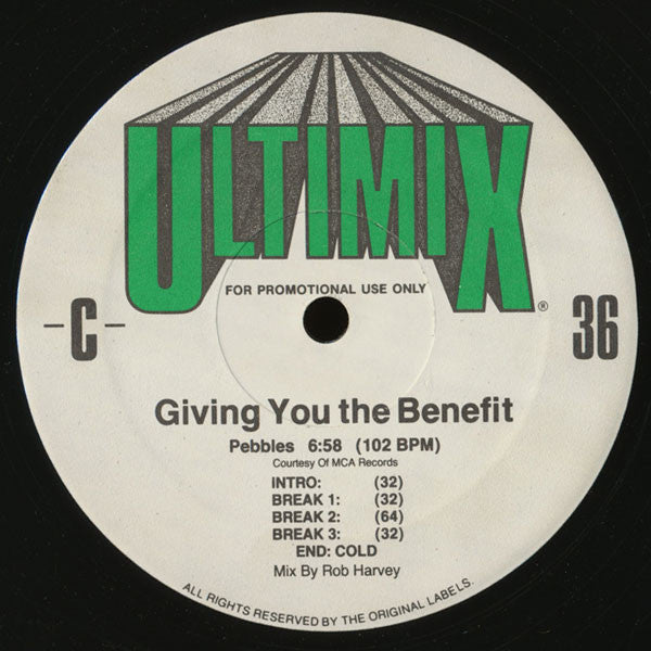 Ultimix 36 *RECORD 2 ONLY* | Very Good Plus (VG+) Excellent (EX) Get Cheap Vinyl