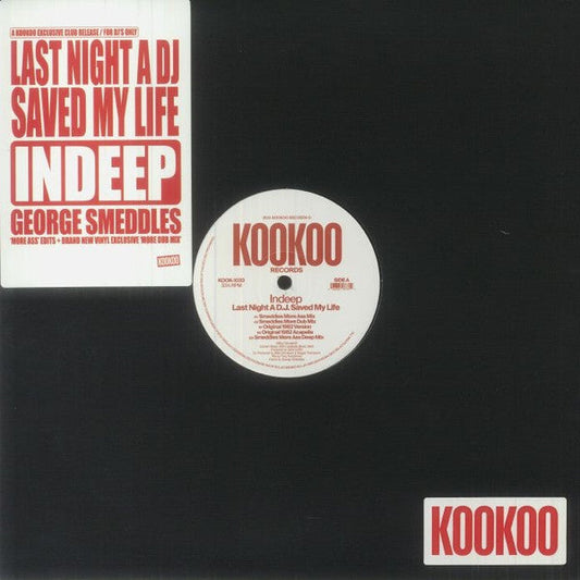 Last Night a D.J. Saved My Life (Smeddles More Ass Mix) | Mint (M) Mint (M) Get Cheap Vinyl