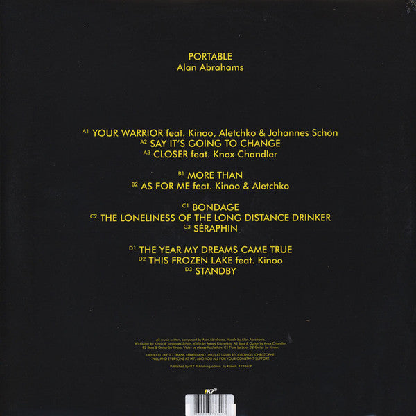 Alan Abrahams (2LP + CD) | Mint (M) Mint (M) Get Cheap Vinyl