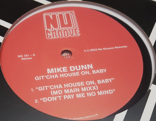 Mike Dunn Git'cha House On, Baby 12" Mint (M) Mint (M) Get Cheap Vinyl