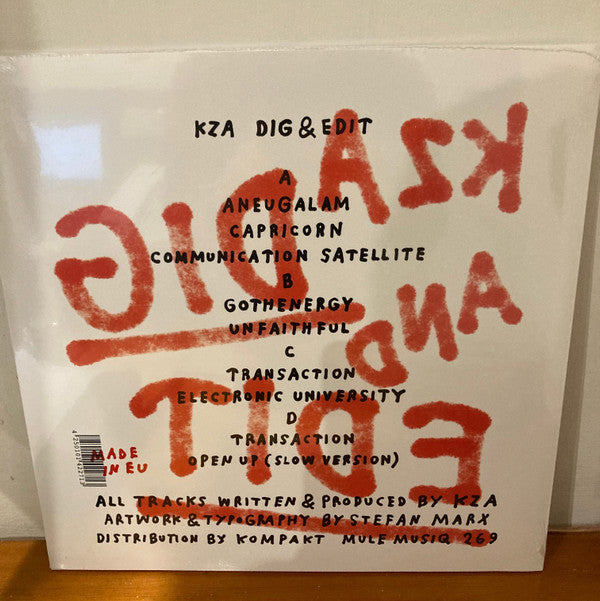 KZA Dig And Edit 2xLP Mint (M) Mint (M) Get Cheap Vinyl