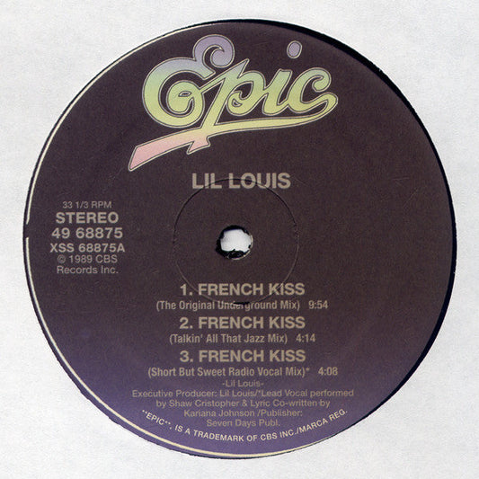 French Kiss | Mint (M) Generic Get Cheap Vinyl