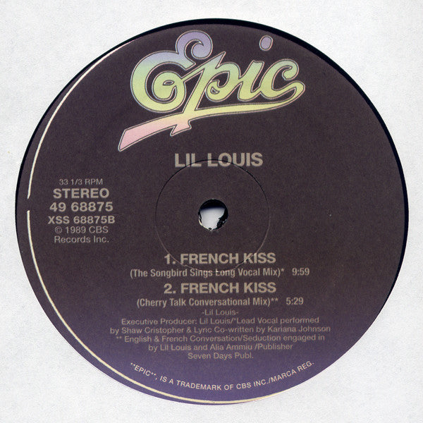 French Kiss | Mint (M) Generic Get Cheap Vinyl