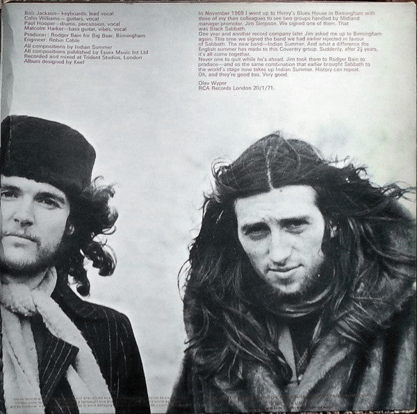 Indian Summer | Very Good Plus (VG+) Very Good (VG) Get Cheap Vinyl