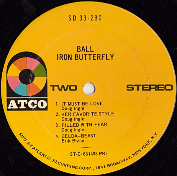 Ball | Near Mint (NM) Very Good Plus (VG+) Get Cheap Vinyl