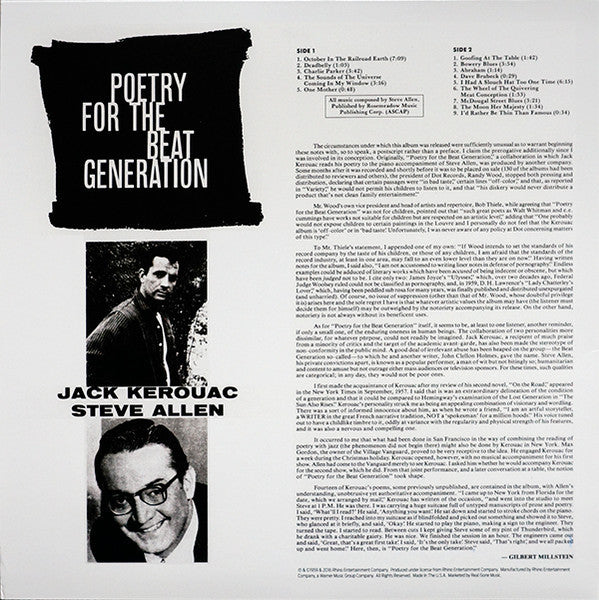 Poetry For The Beat Generation | Mint (M) Mint (M) Get Cheap Vinyl