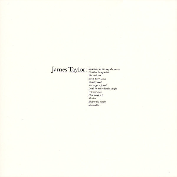 James Taylor's Greatest Hits | Mint (M) Mint (M) Get Cheap Vinyl