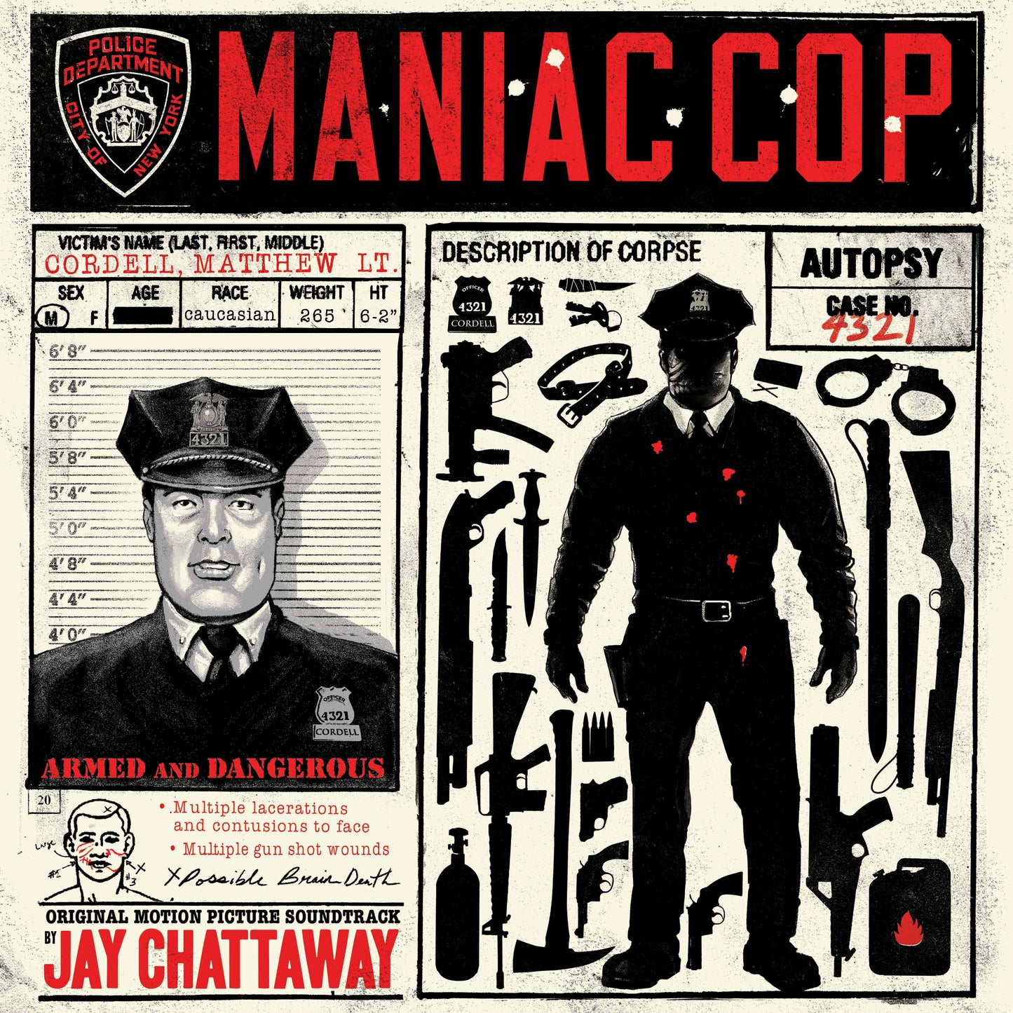 Maniac Cop (Original Motion Picture Soundtrack) | Get Cheap Vinyl