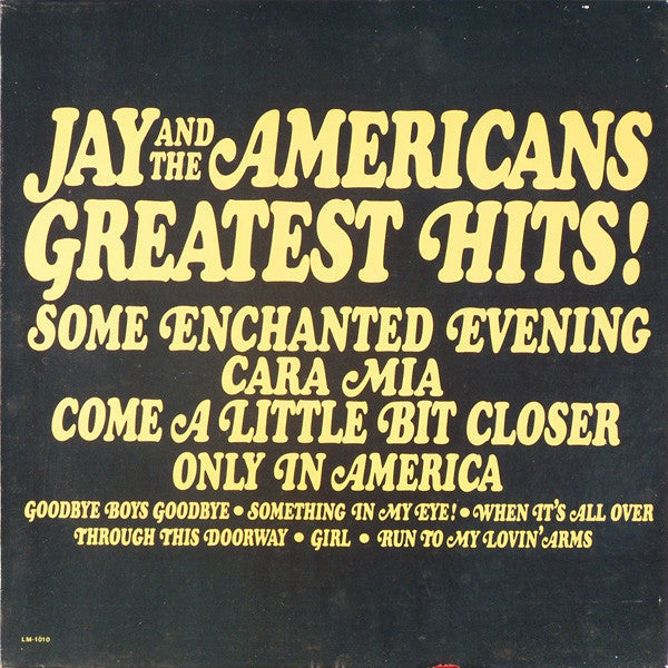 Jay And The Americans Greatest Hits! | Mint (M) Mint (M) Get Cheap Vinyl