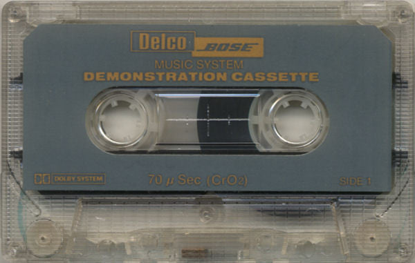 Delco / Bose Music System Demonstration Cassette | Near Mint (NM) Near Mint (NM) Get Cheap Vinyl