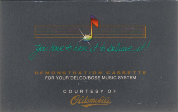 Delco / Bose Music System Demonstration Cassette | Near Mint (NM) Near Mint (NM) Get Cheap Vinyl