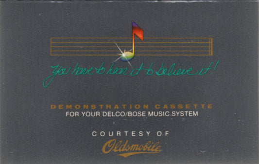 Delco / Bose Music System Demonstration Cassette | Near Mint (NM) Near Mint (NM) Get Cheap Vinyl