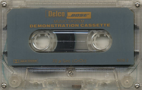 Delco / Bose Music System Demonstration Cassette | Near Mint (NM) Near Mint (NM) Get Cheap Vinyl