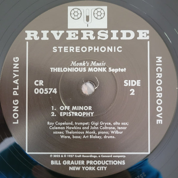 Monk's Music | Mint (M) Mint (M) Get Cheap Vinyl