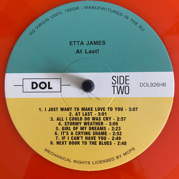 At Last! (COLOR VINYL) | Mint (M) Mint (M) Get Cheap Vinyl