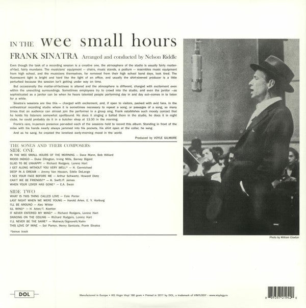 In The Wee Small Hours | Mint (M) Mint (M) Get Cheap Vinyl
