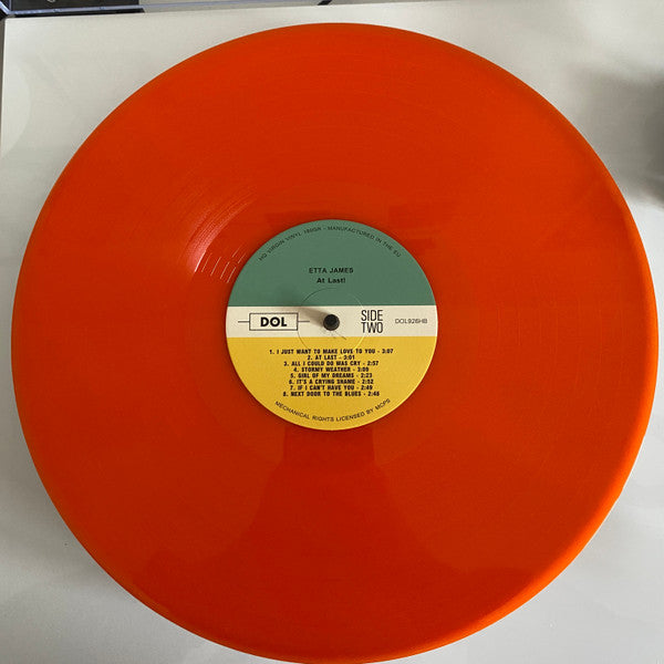 At Last! (COLOR VINYL) | Mint (M) Mint (M) Get Cheap Vinyl