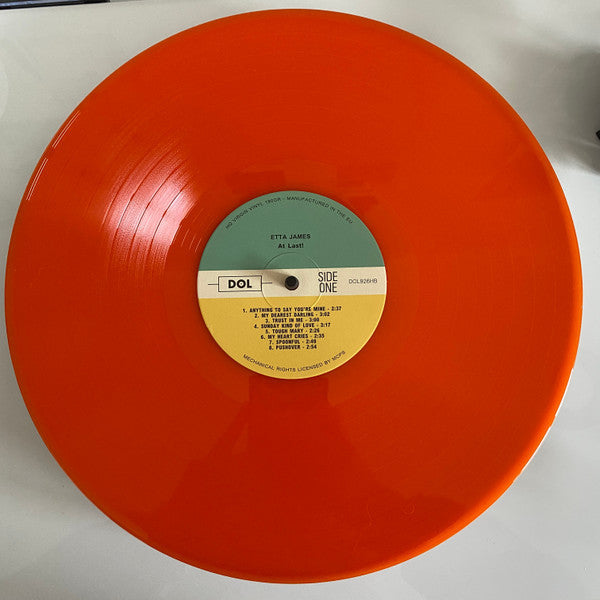At Last! (COLOR VINYL) | Mint (M) Mint (M) Get Cheap Vinyl