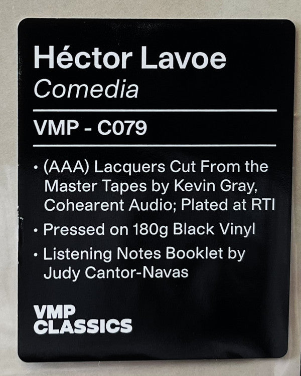 Comedia (VMP | 180 GRAM VINYL) | Mint (M) Mint (M) Get Cheap Vinyl