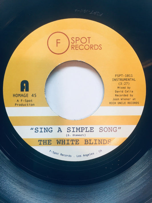 Sing A Simple Song b/w Klapp Back | Mint (M) Generic Get Cheap Vinyl