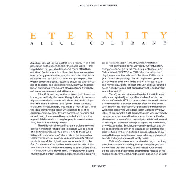 Eternity (VMP VINYL) | Mint (M) Mint (M) Get Cheap Vinyl