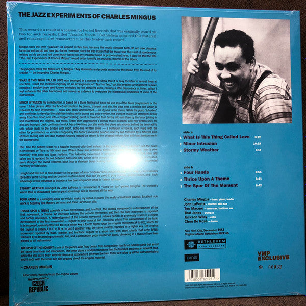 The Jazz Experiments Of Charles Mingus (VMP) | Mint (M) Mint (M) Get Cheap Vinyl