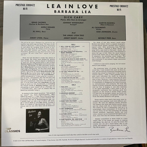 Lea In Love | Mint (M) Mint (M) Get Cheap Vinyl