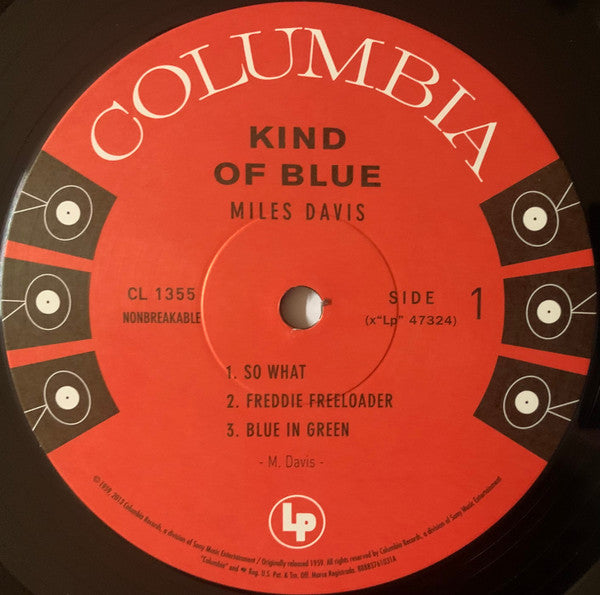 Kind Of Blue (JAZZ - MONO - 180G)(OPENED - UNPLAYED) | Near Mint (NM) Mint (M) Get Cheap Vinyl
