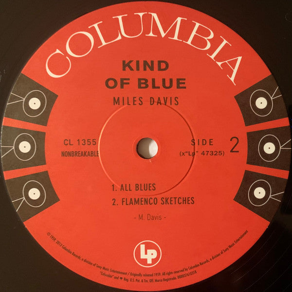 Kind Of Blue (JAZZ - MONO - 180G)(OPENED - UNPLAYED) | Near Mint (NM) Mint (M) Get Cheap Vinyl