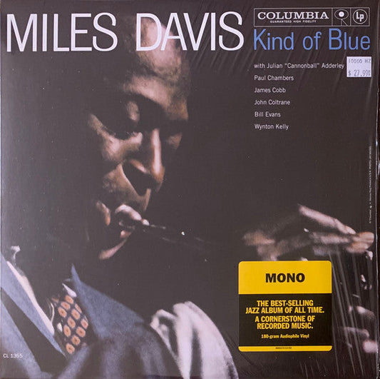 Kind Of Blue (JAZZ - MONO - 180G)(OPENED - UNPLAYED) | Near Mint (NM) Mint (M) Get Cheap Vinyl
