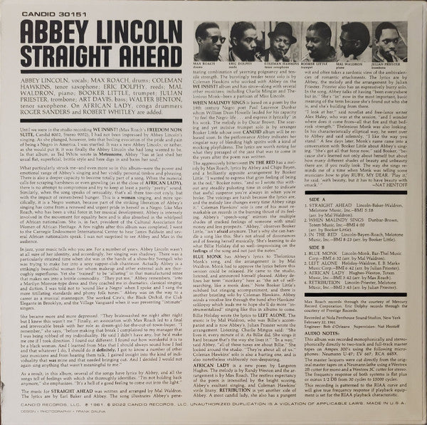 Straight Ahead | Mint (M) Mint (M) Get Cheap Vinyl