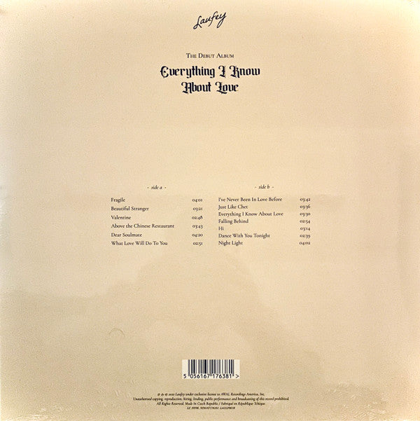 Everything I Know About Love | Mint (M) Mint (M) Get Cheap Vinyl