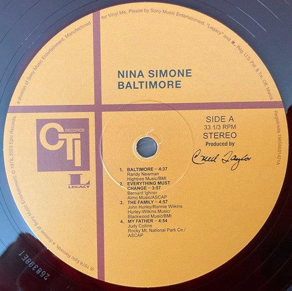 Baltimore | Mint (M) Mint (M) Get Cheap Vinyl