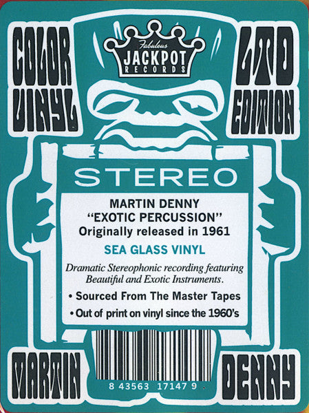 Exotic Percussion (SEA GLASS VINYL) | Mint (M) Mint (M) Get Cheap Vinyl