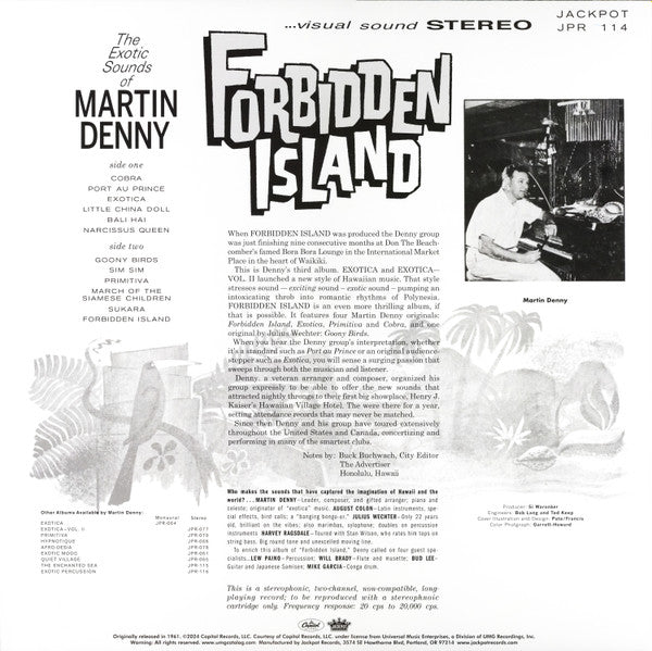 Forbidden Island (DARK LAVA VINYL) | Mint (M) Mint (M) Get Cheap Vinyl