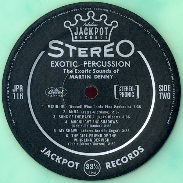 Exotic Percussion (SEA GLASS VINYL) | Mint (M) Mint (M) Get Cheap Vinyl