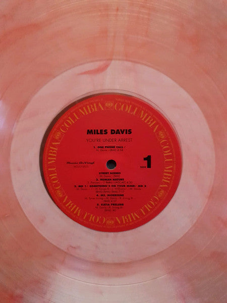 You're Under Arrest (RED & CLEAR MARBLE VINYL) | Mint (M) Mint (M) Get Cheap Vinyl