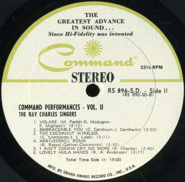 Command Performances Volume 2 | Mint (M) Mint (M) Get Cheap Vinyl