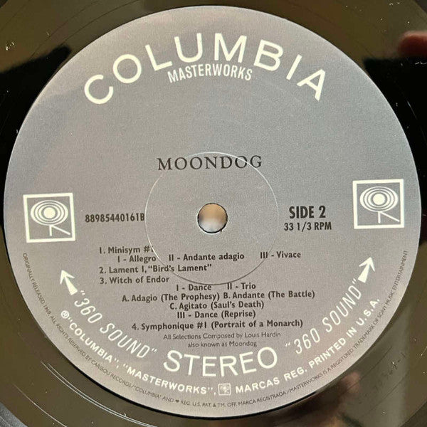 Moondog (VINYL) | Mint (M) Mint (M) Get Cheap Vinyl