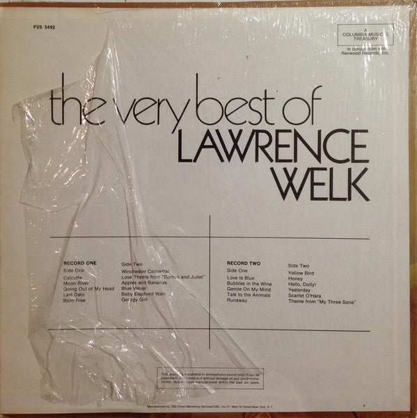 The Very Best Of Lawrence Welk *SEALED* | Mint (M) Mint (M) Get Cheap Vinyl
