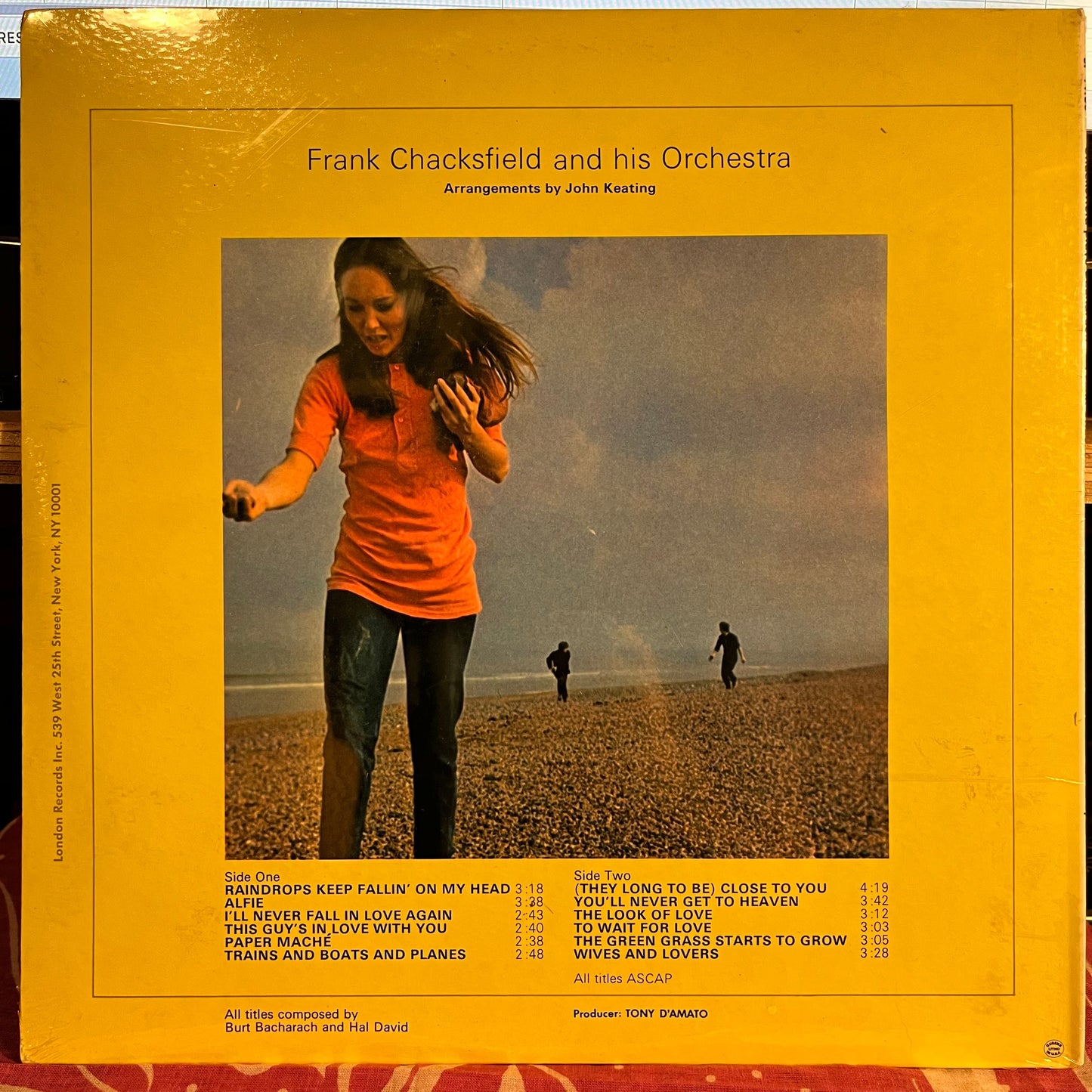 Chacksfield Plays Bacharach | Mint (M) Mint (M) Get Cheap Vinyl