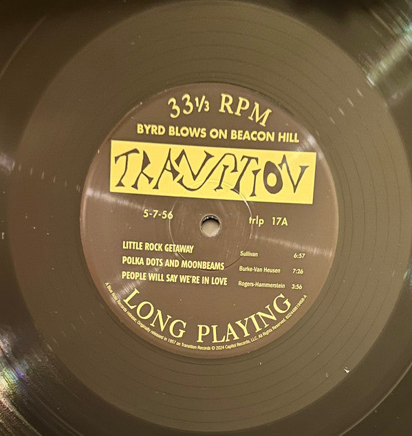 Byrd Blows On Beacon Hill | Mint (M) Mint (M) Get Cheap Vinyl