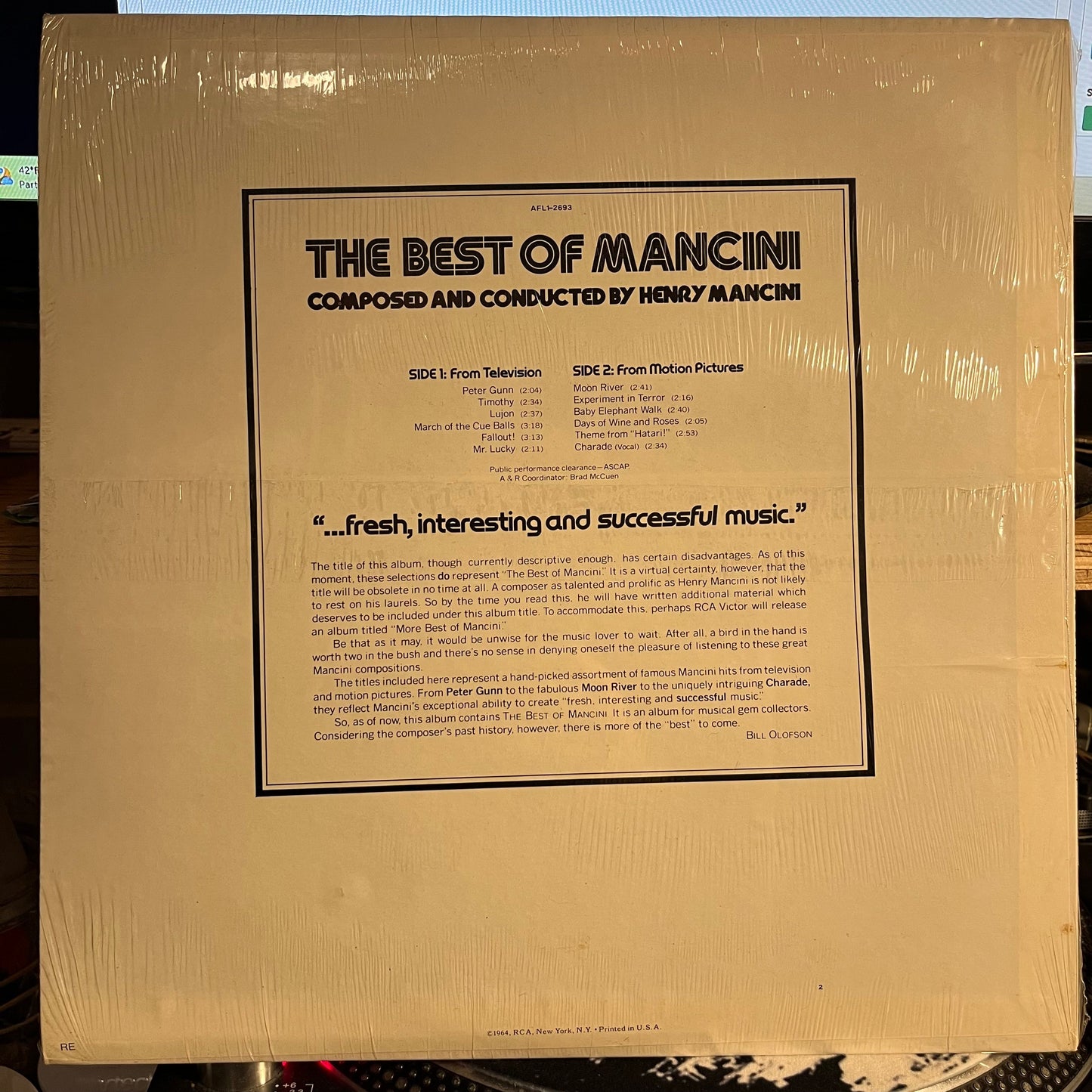 The Best Of Mancini | Mint (M) Mint (M) Get Cheap Vinyl