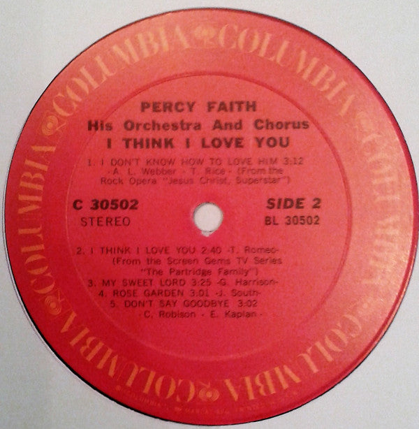 I Think I Love You | Mint (M) Near Mint (NM) Get Cheap Vinyl
