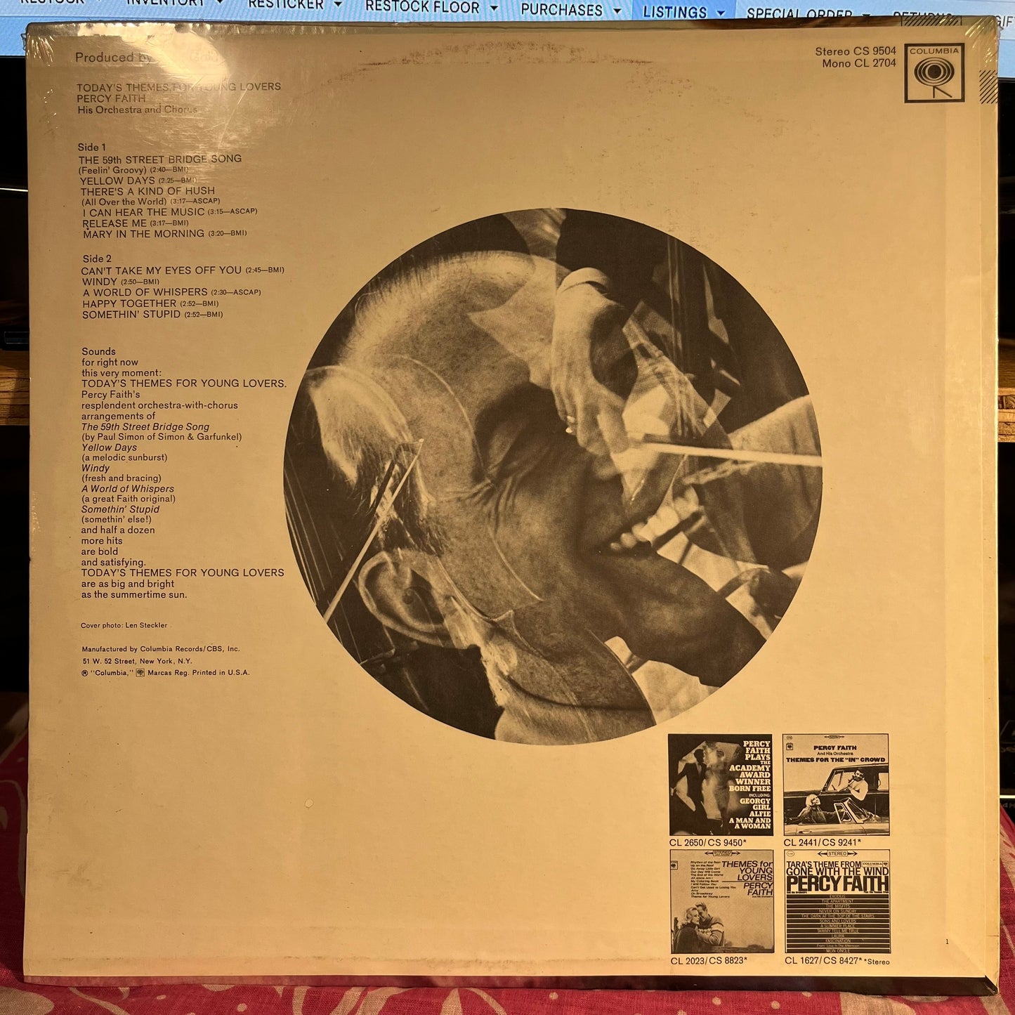 Today's Themes For Young Lovers | Mint (M) Mint (M) Get Cheap Vinyl