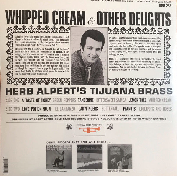 Whipped Cream & Other Delights (PICTURE VINYL) | Mint (M) Mint (M) Get Cheap Vinyl
