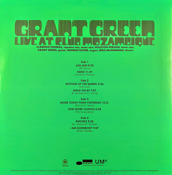 Live At Club Mozambique (180 GRAM VINYL) | Mint (M) Mint (M) Get Cheap Vinyl