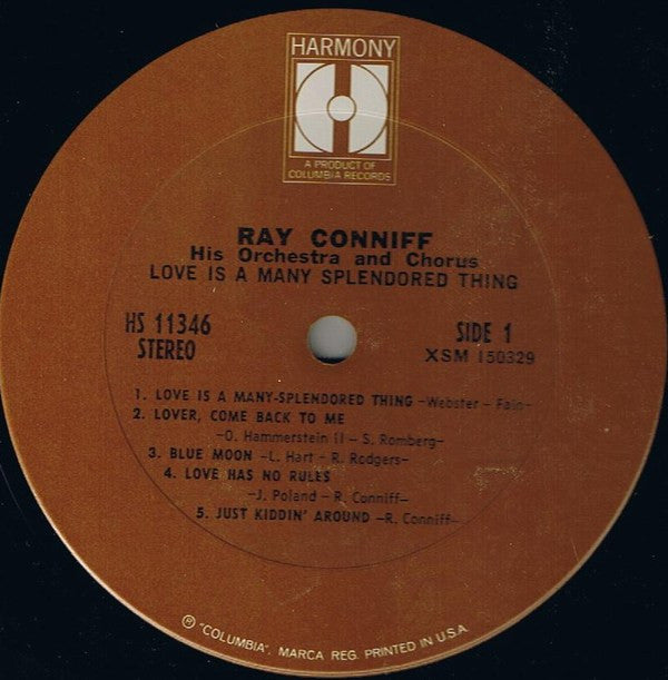Love Is A Many Splendored Thing | Mint (M) Mint (M) Get Cheap Vinyl