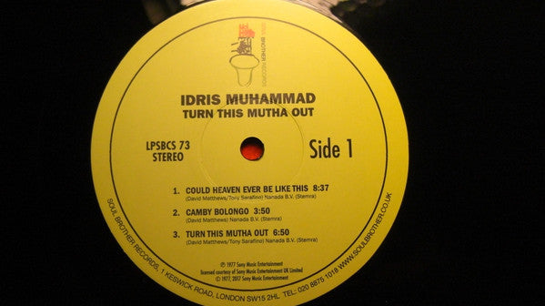 Turn This Mutha Out (VINYL) | Mint (M) Mint (M) Get Cheap Vinyl