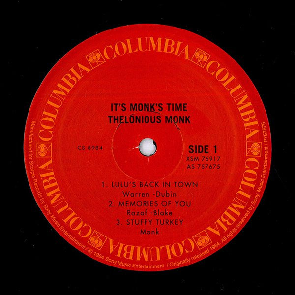 It's Monk's Time | Mint (M) Mint (M) Get Cheap Vinyl